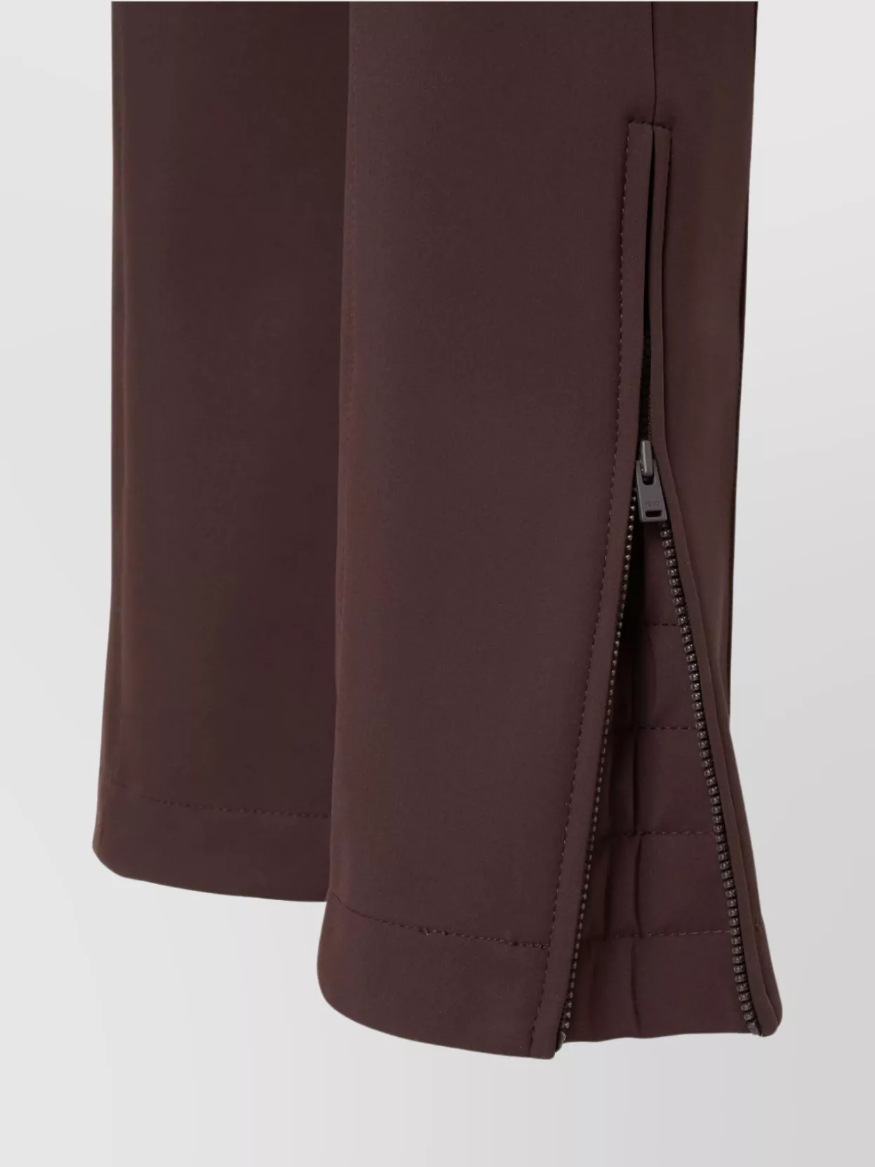 Fendi Flared Hem Trousers Seam Detailing