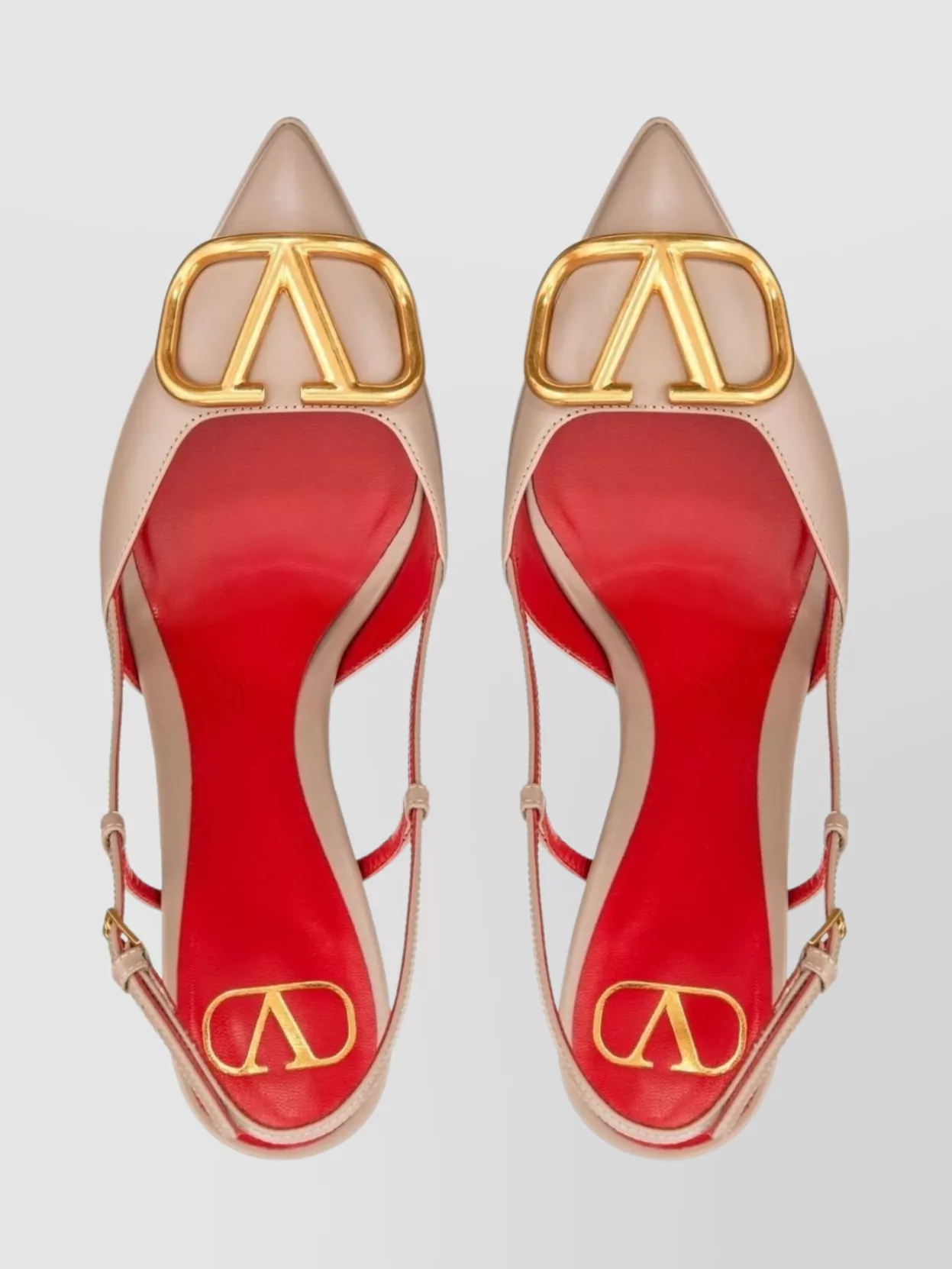 Valentino Garavani Vlogo Signature Leather Pumps