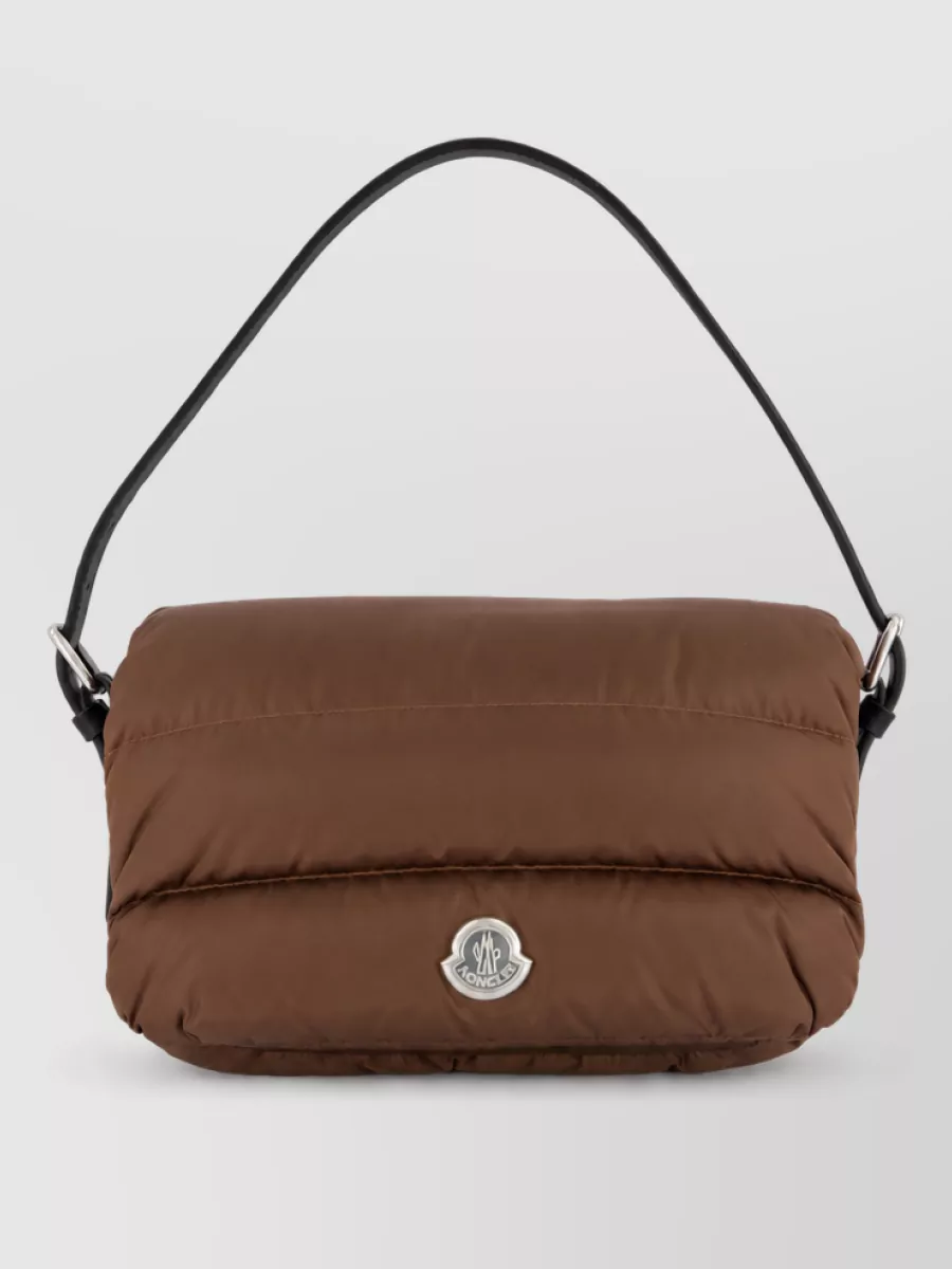 Moncler caradoc quilted clutch bag