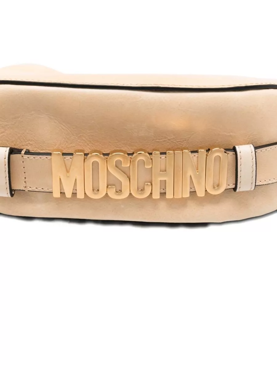 Moschino Leather Tote Bag