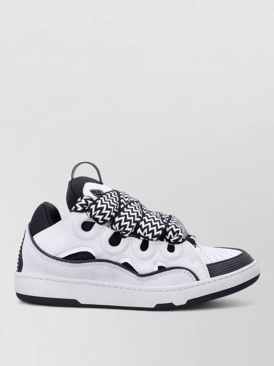 Lanvin Leather Low-Top Sneakers