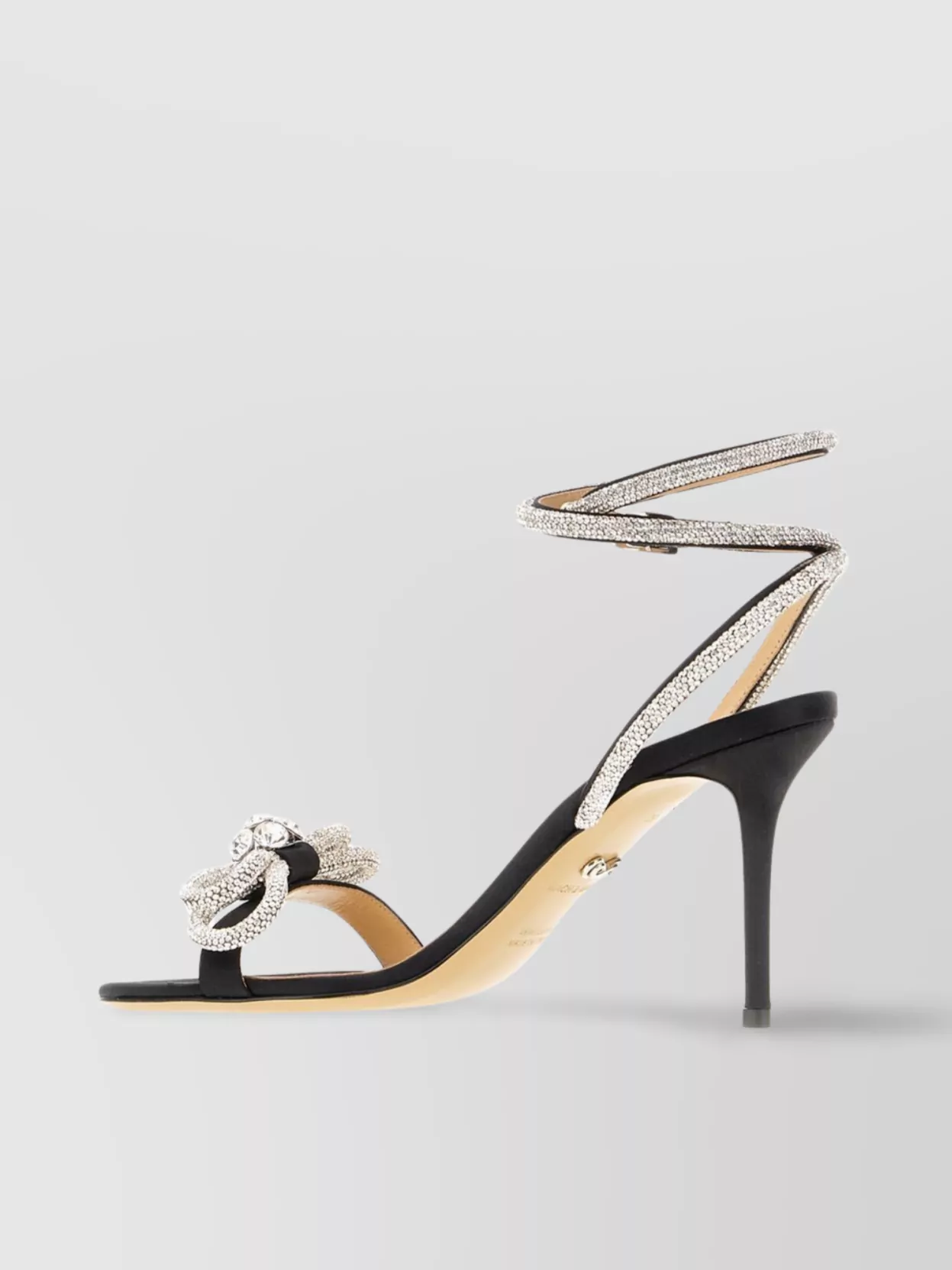 Mach&mach Fabric Double Bow Sandals