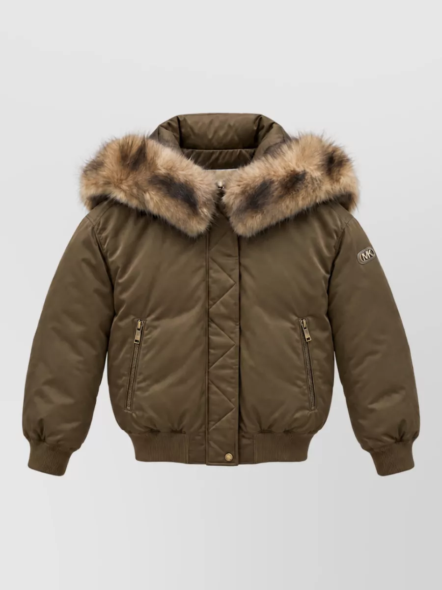 Michael Kors faux fur coat