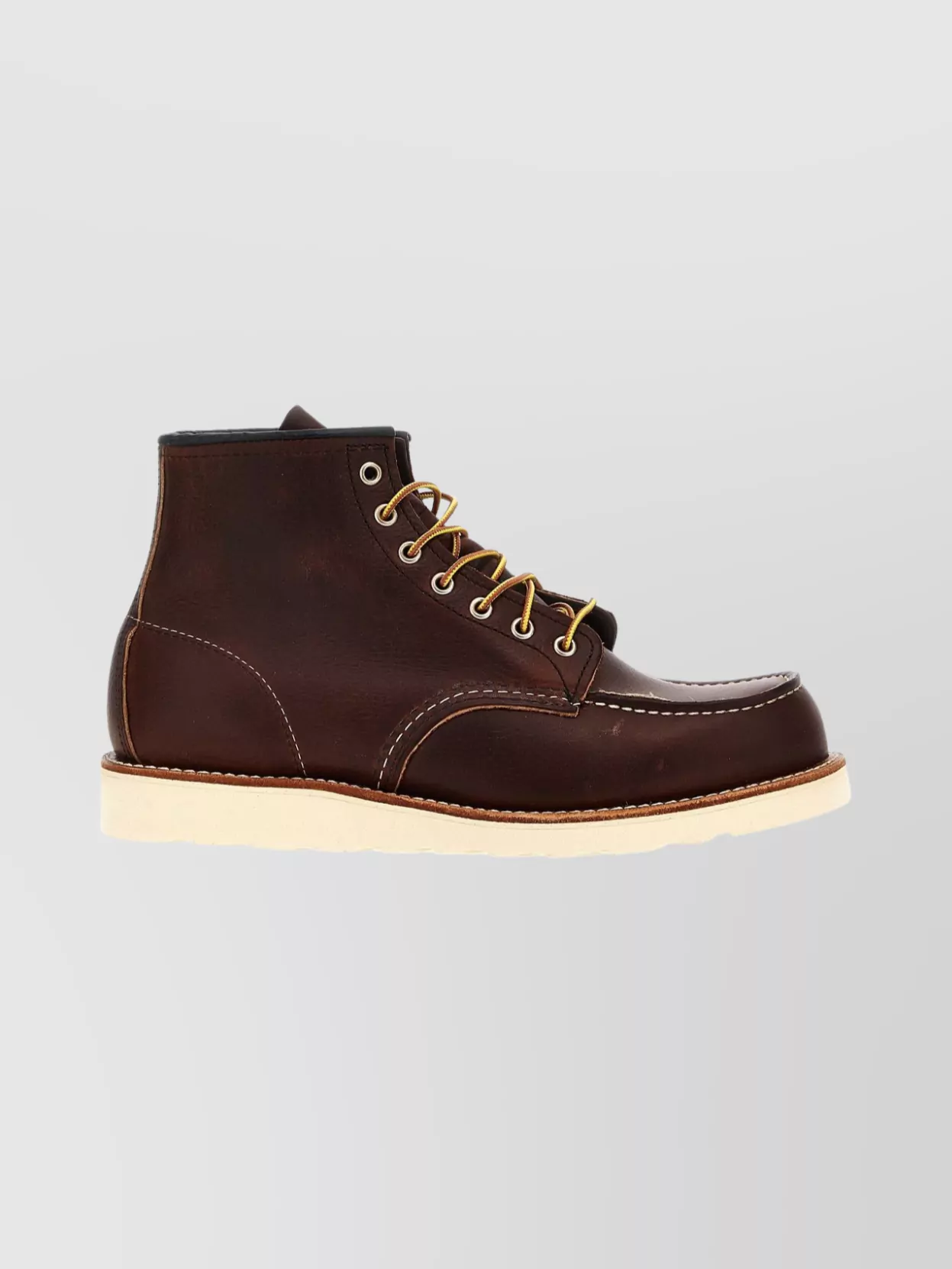 Red Wing Shoes Ankle Boots With Contrast Stitching And Rubber Sole