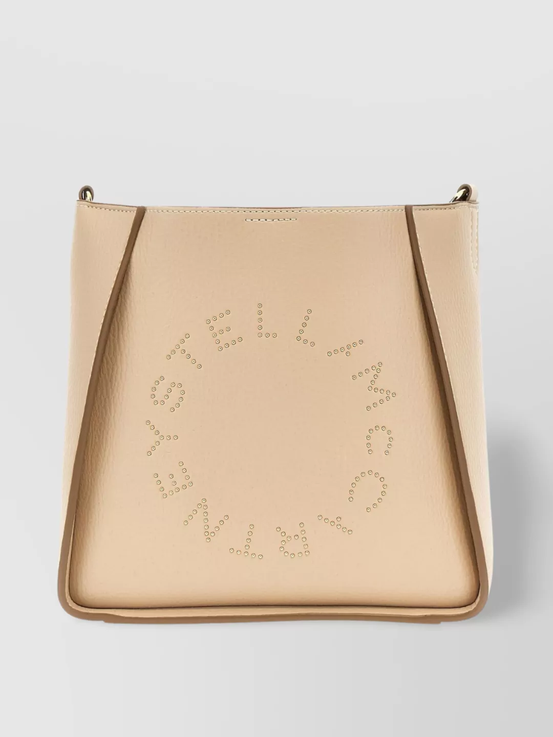 Shop Stella Mccartney Logo Strap Shoulder Bag