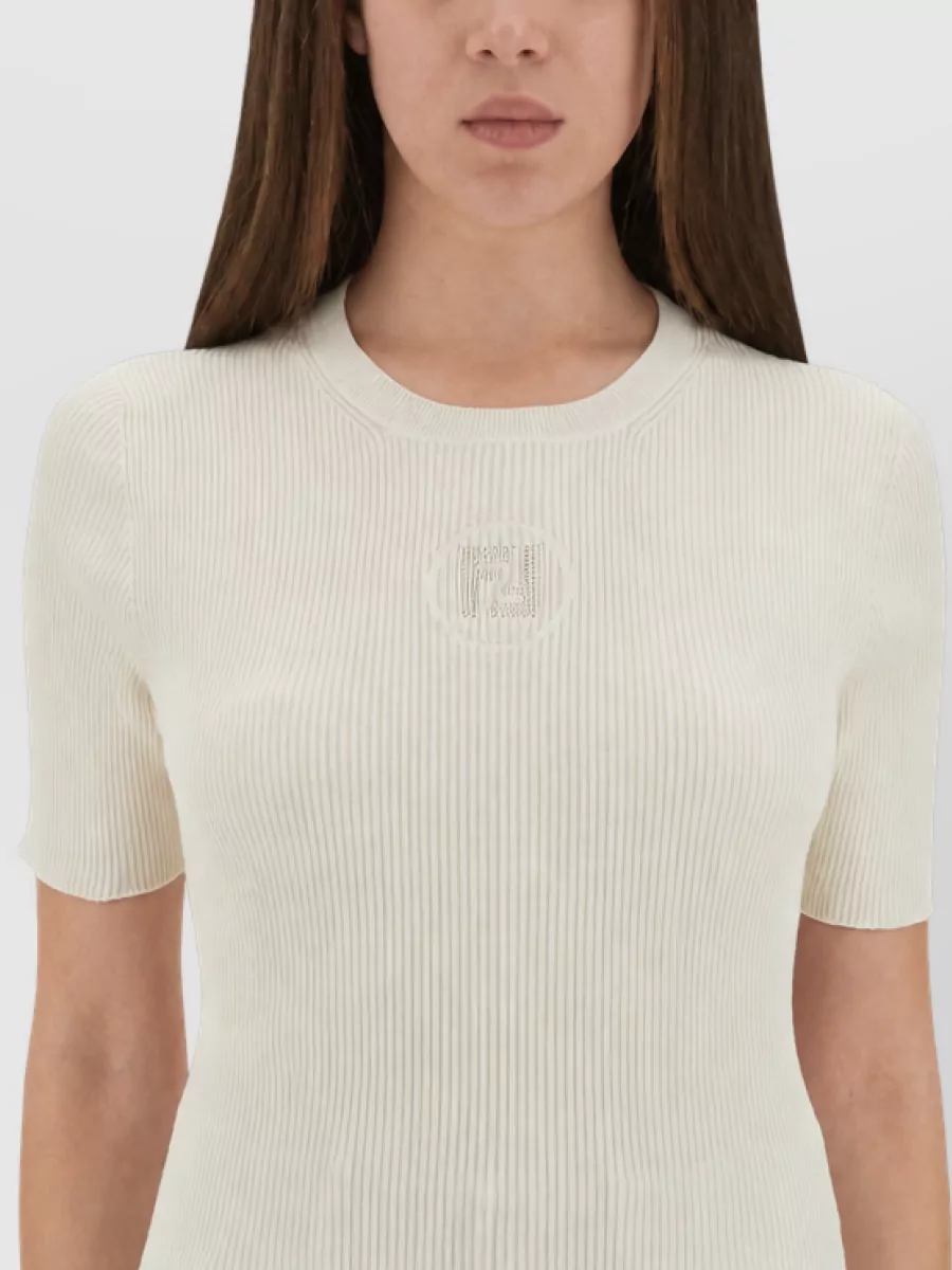 Fendi logo knit t-shirt