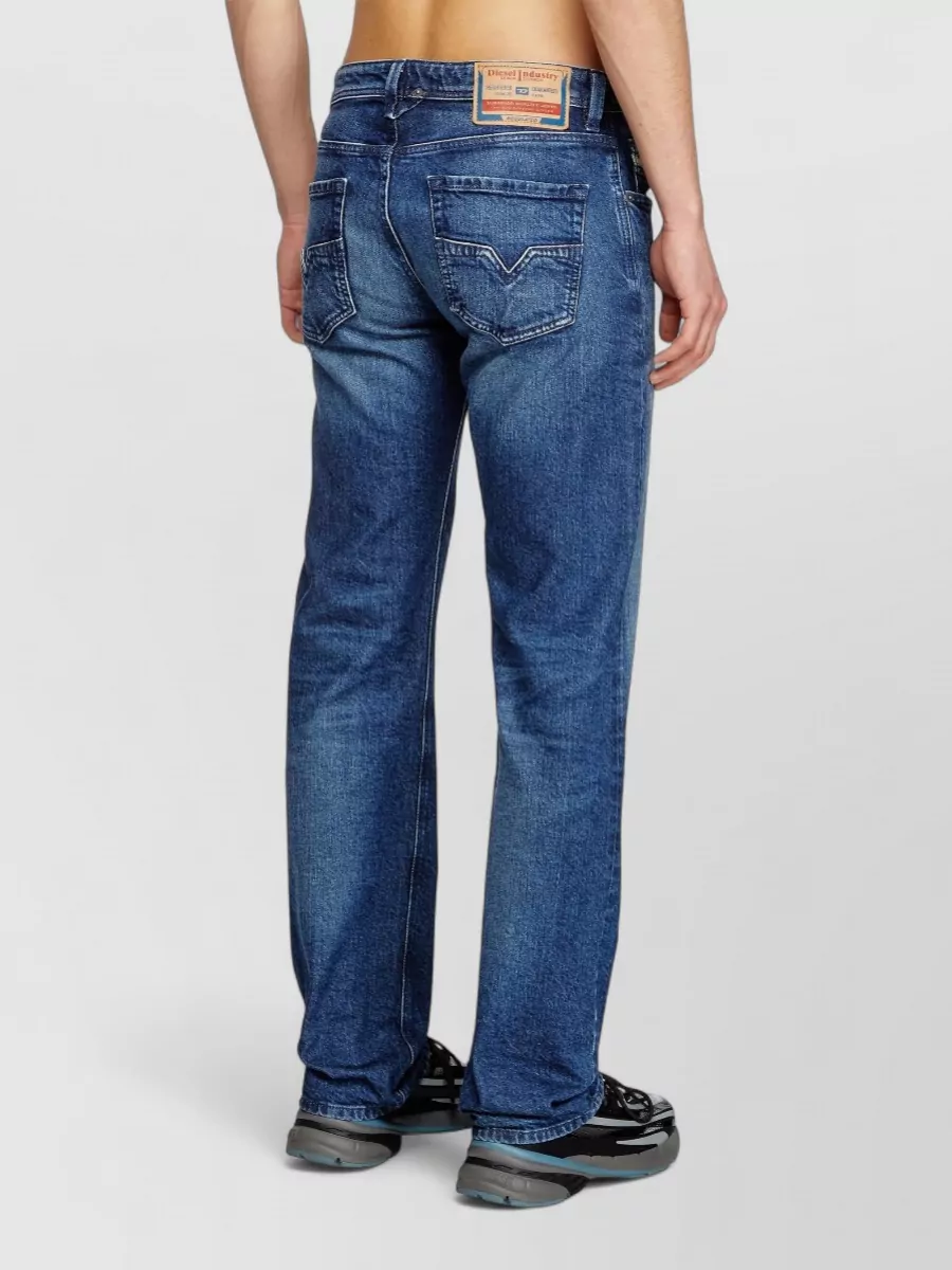 Diesel Denim Straight-Leg Jeans