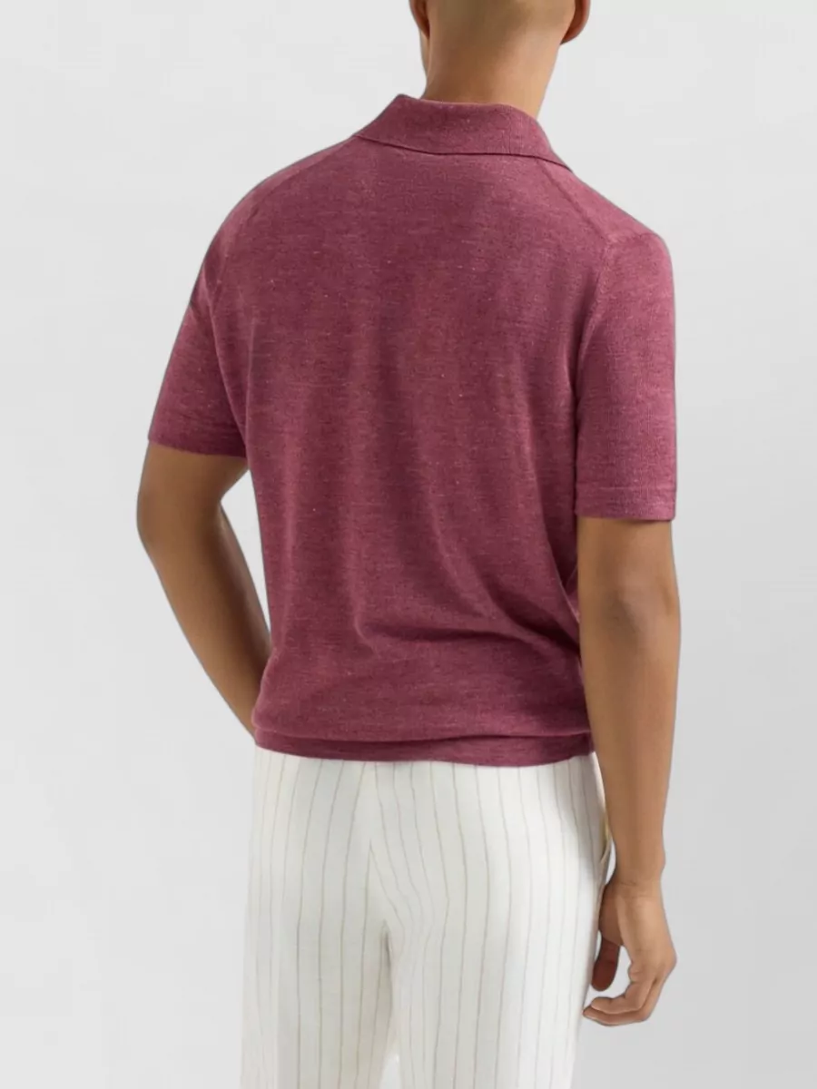 Brunello Cucinelli Striped Polo Shirt