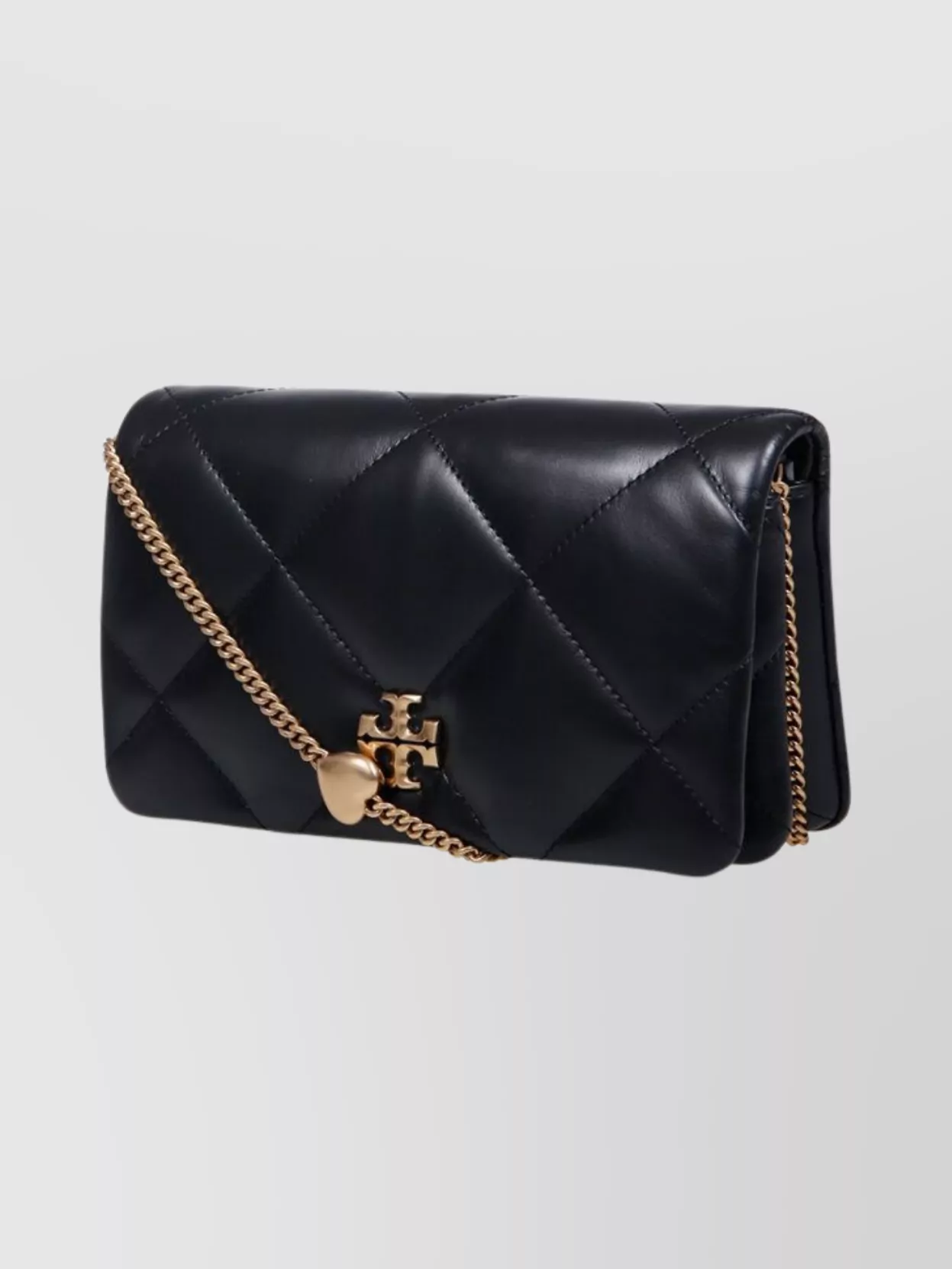 Tory Burch Diamond Quilt Chain Strap Wallet