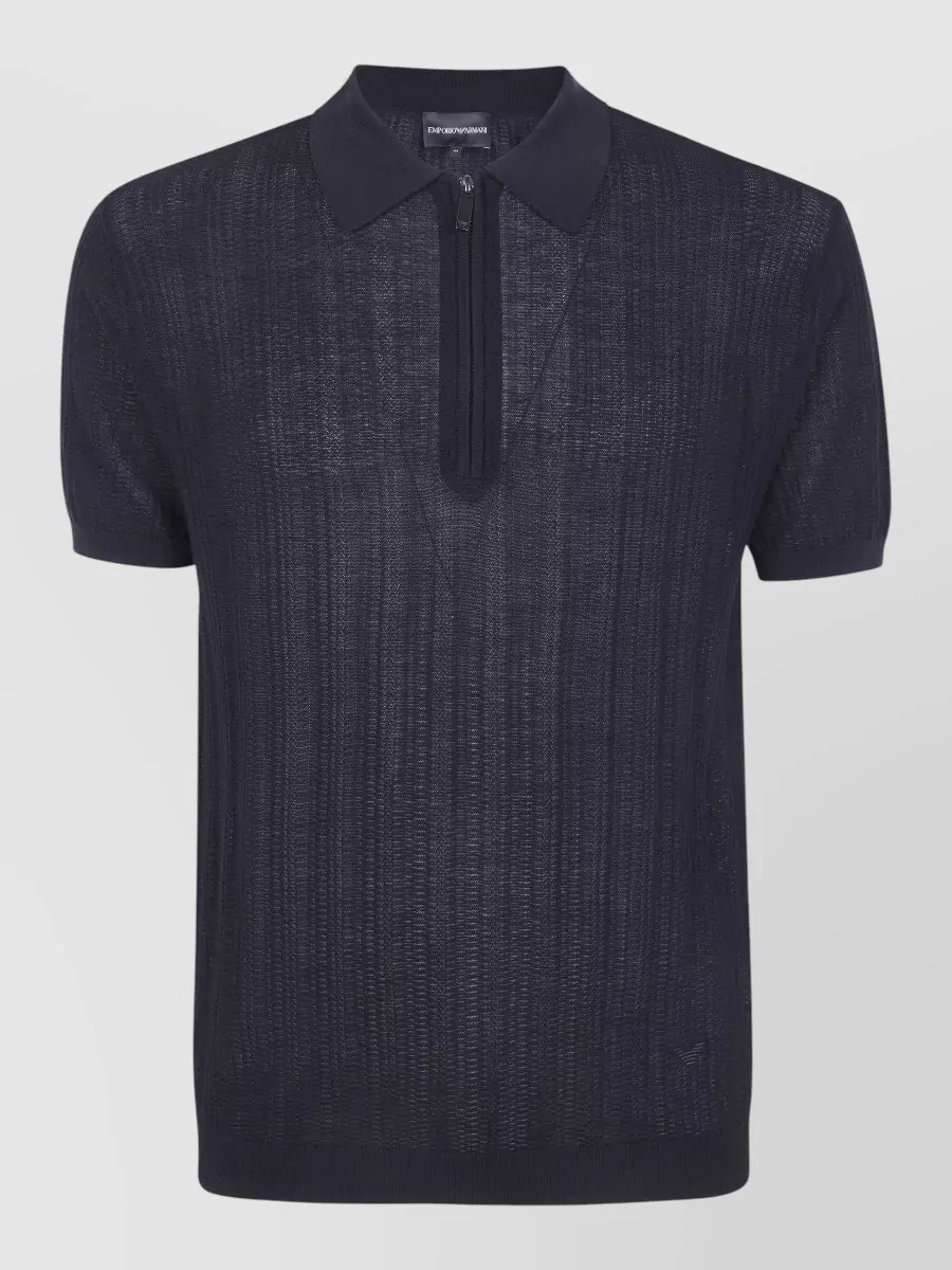 Emporio Armani Cotton Polo Shirt