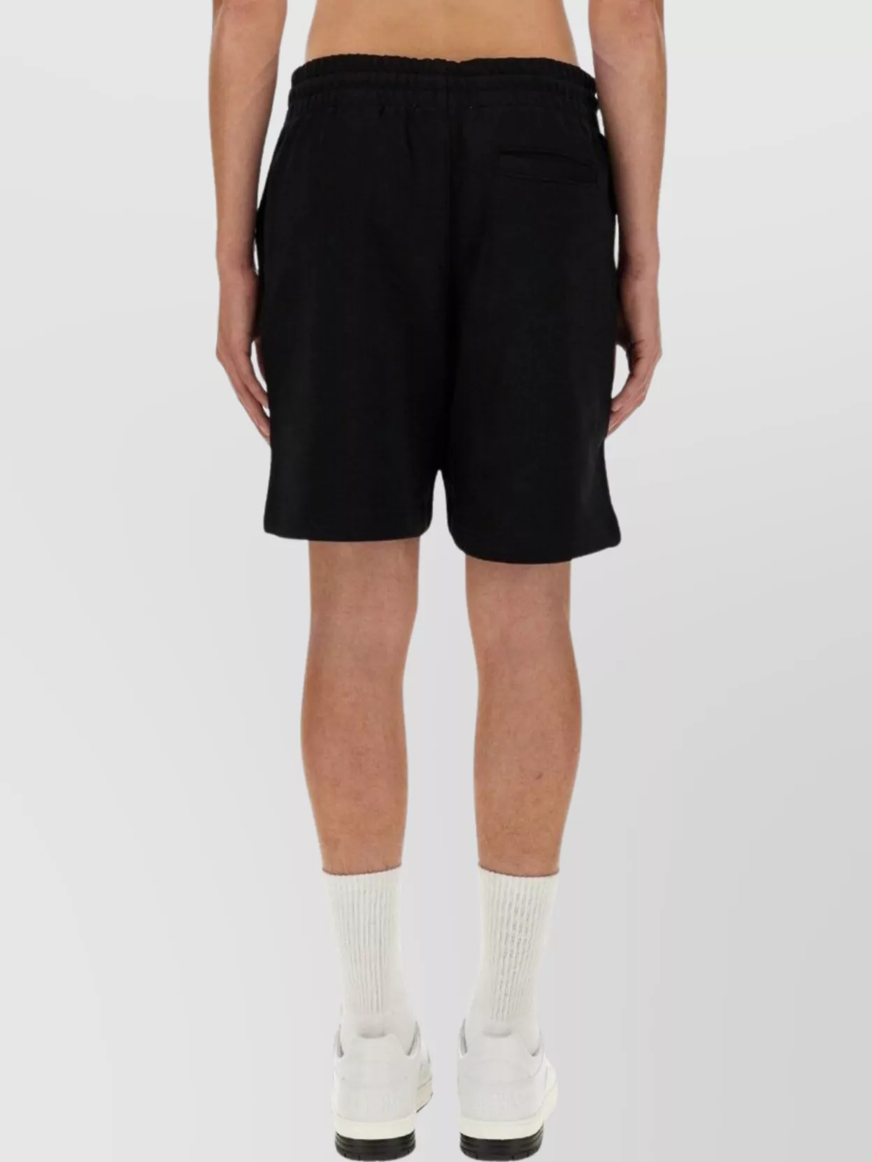 Moschino Bermuda Cotton Shorts Elastic Waistband
