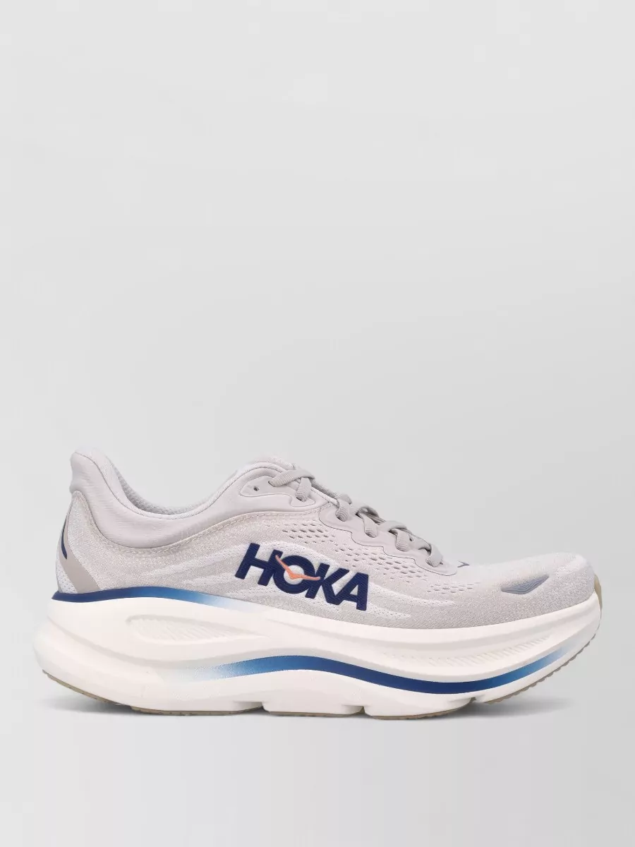 Hoka One One Bondi 9 Road Mesh Running Sneakers