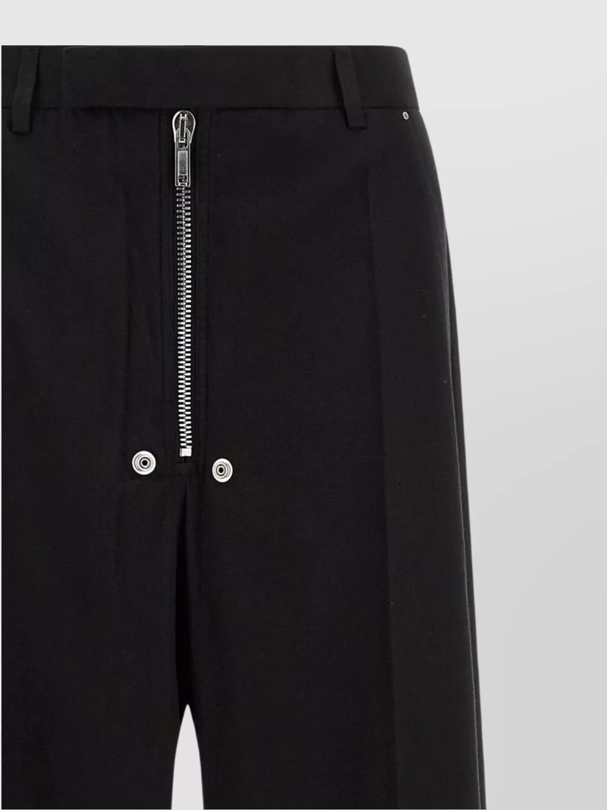 Rick Owens Wide-Leg Tailored Belas Pants