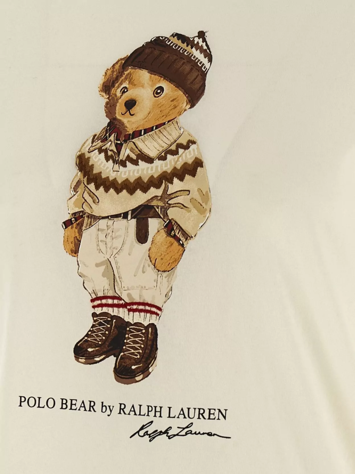 Polo Ralph Lauren Bear Graphic Crew Neck T-Shirt