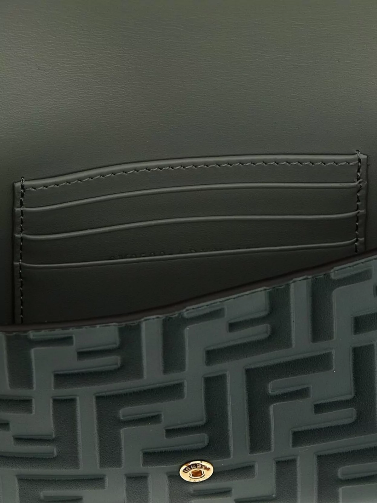 Fendi Chain Strap Wallet Diamonds