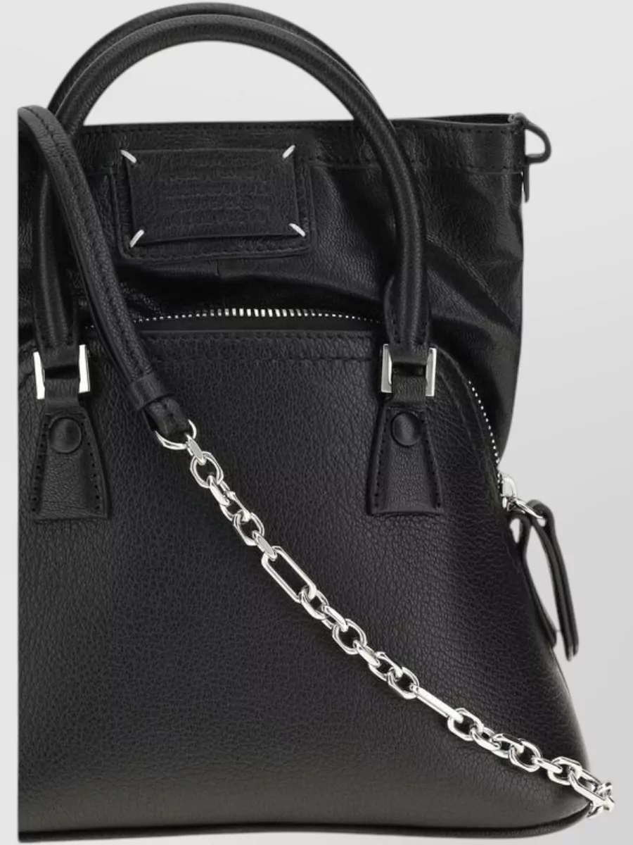 Maison Margiela 5Ac Mini Leather Bucket Bag