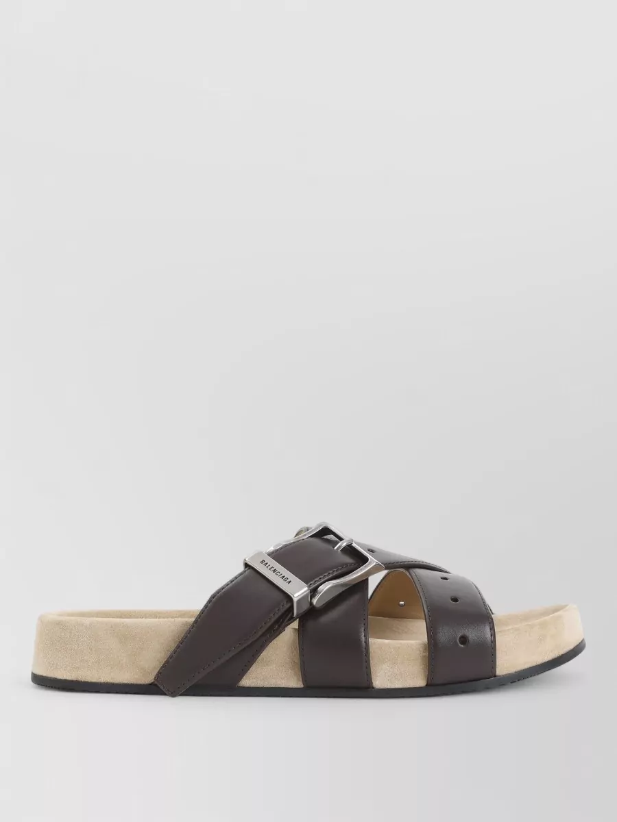 Balenciaga leather sandals