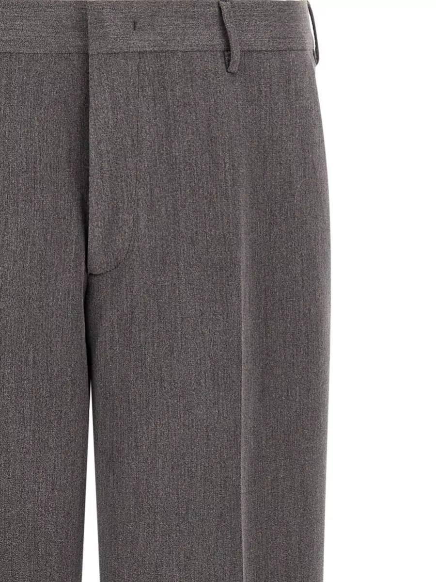 Cellar Door Polyester Wide-Leg Trousers