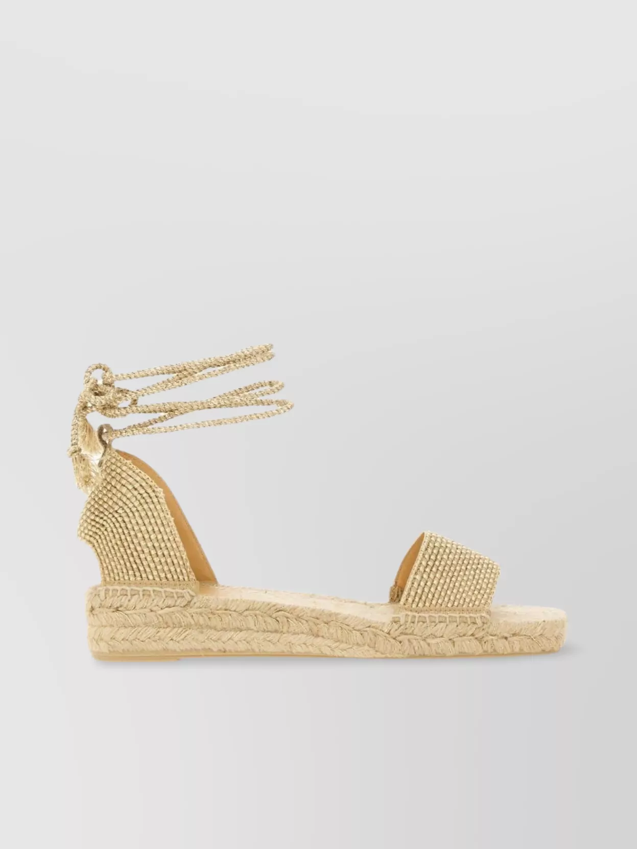 Shop Castaã±er "woven Texture" Open Toe Espadrille
