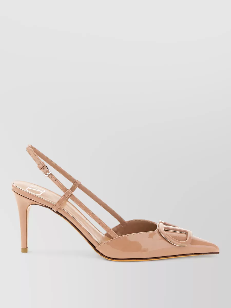 Valentino Garavani Leather Slingback Mules