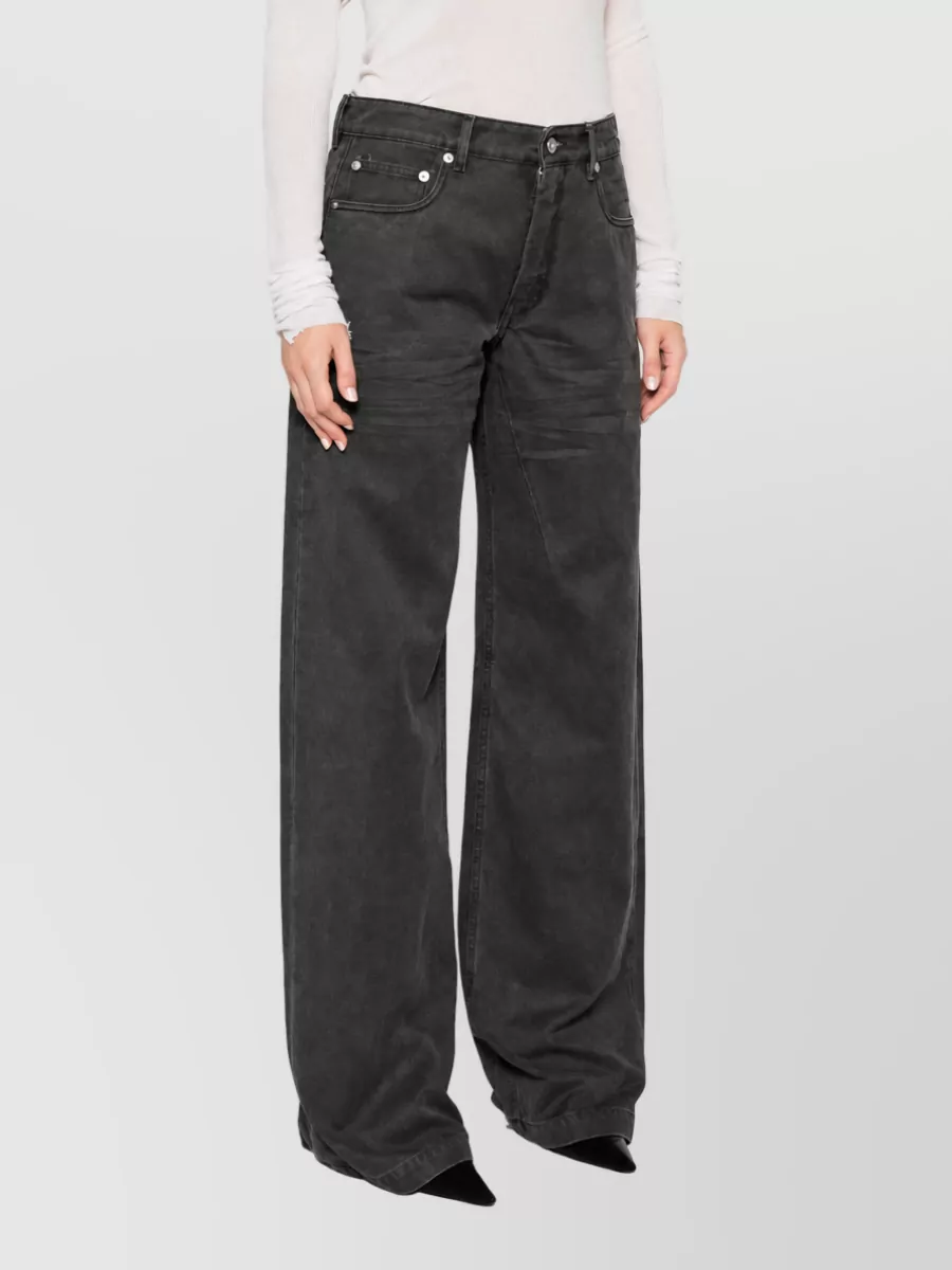 Rick Owens Drkshdw mid-rise loose-fit denim jeans