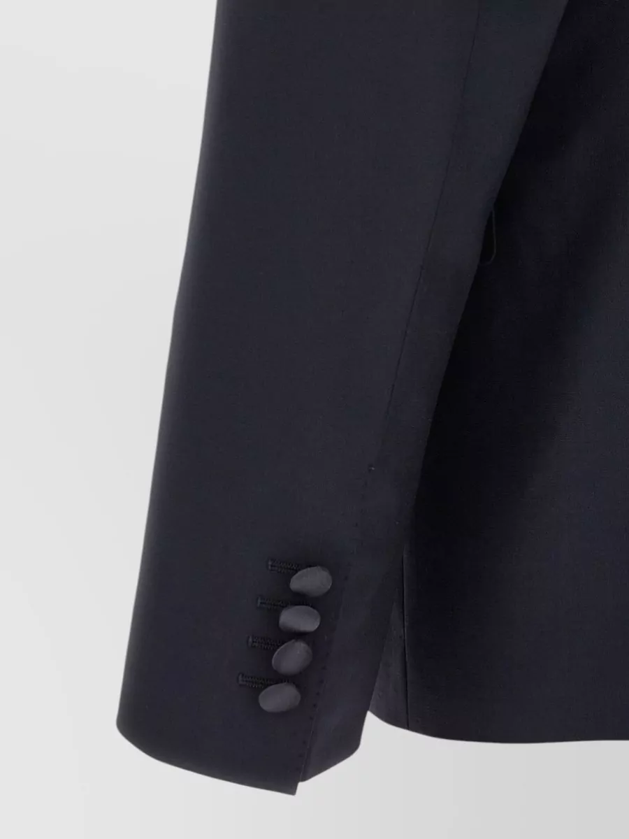 Dolce&Gabbana Wool Silk Single-Breasted Tuxedo Suit