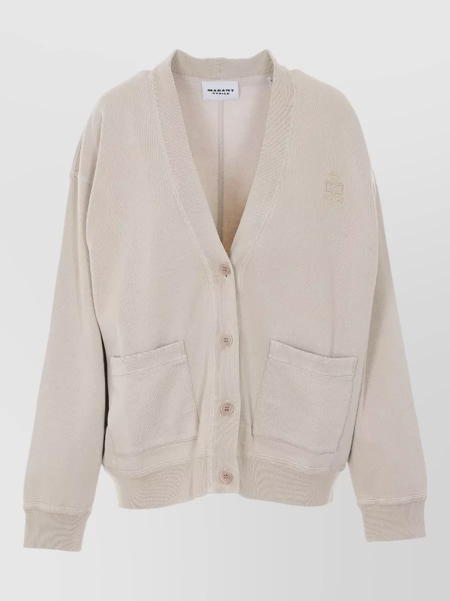 Isabel Marant Etoile ribbed v-neck cardigan