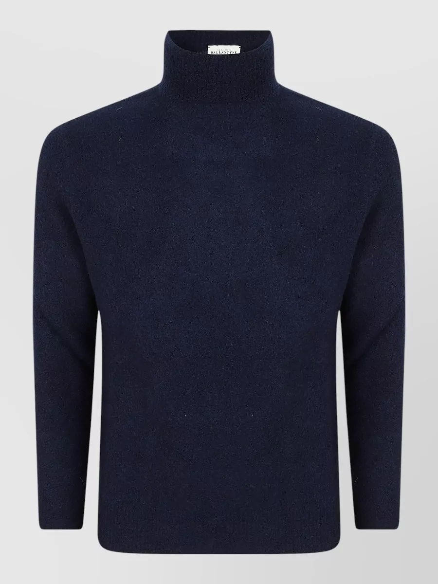 Ballantyne ribbed turtleneck jumper