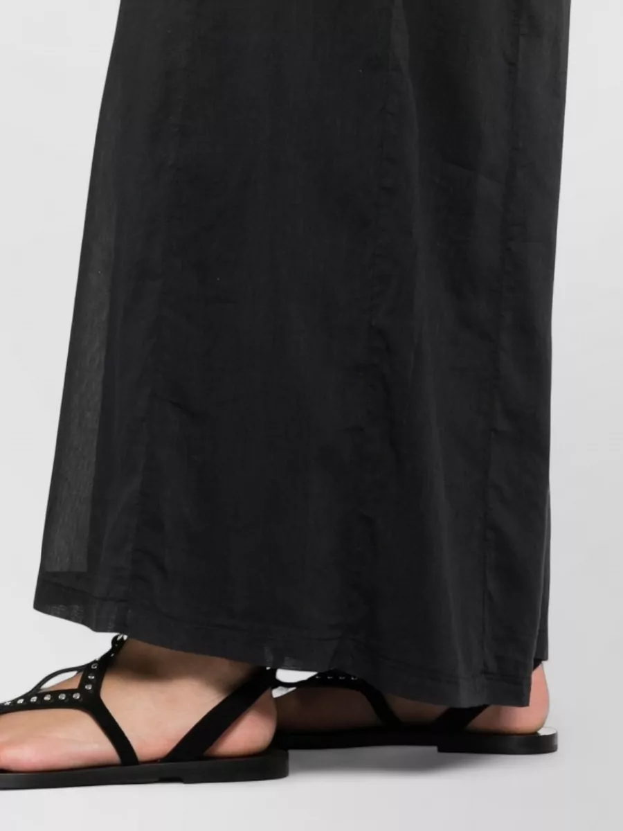 Forte Forte Silk Wide-Leg High-Rise Trousers