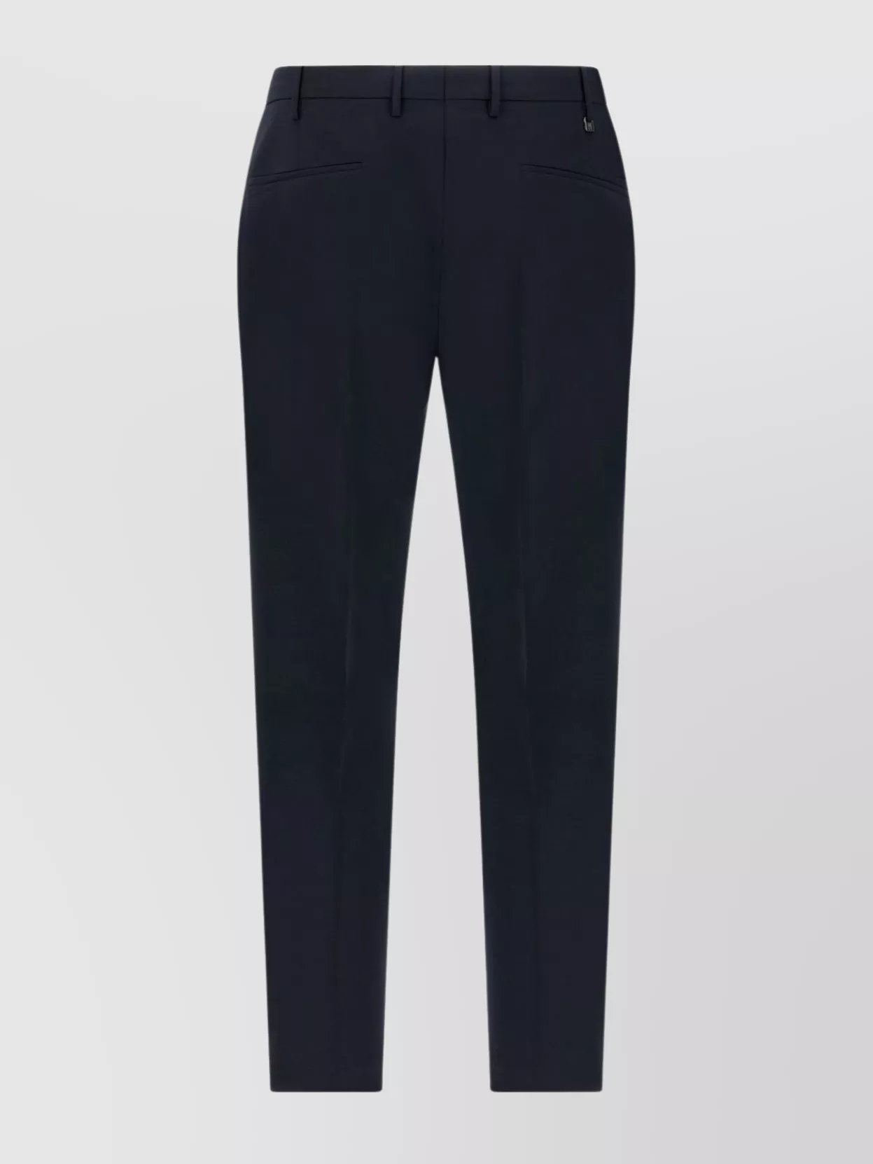 Pt Torino Creased 'Dieci' Pants With Belt Loops