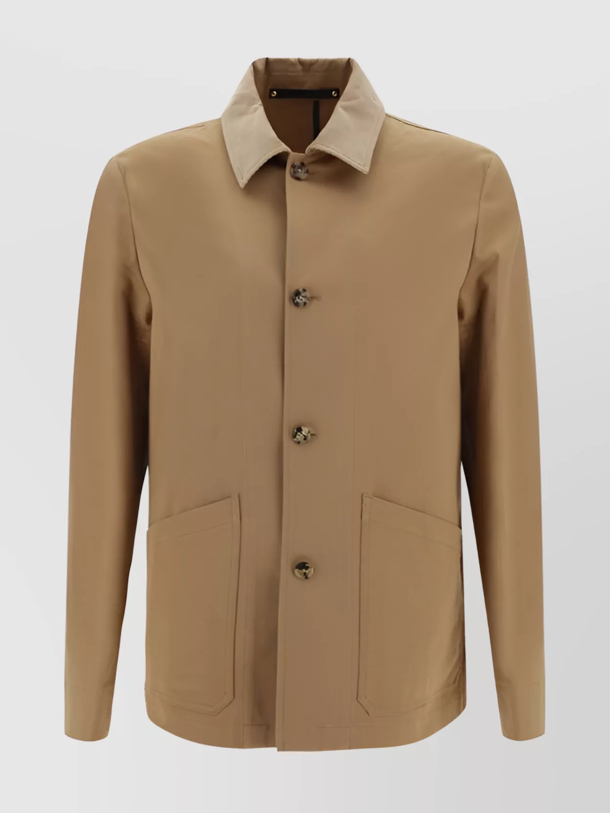 Shop Paul Smith Velvet Collar Cotton Jacket With Monochrome Pattern