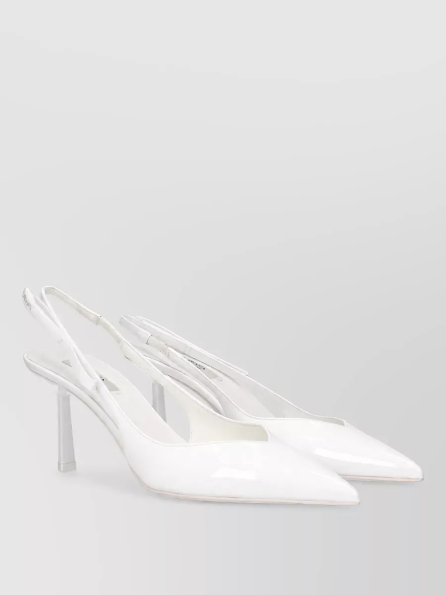 Prada Leather High Heel Pumps