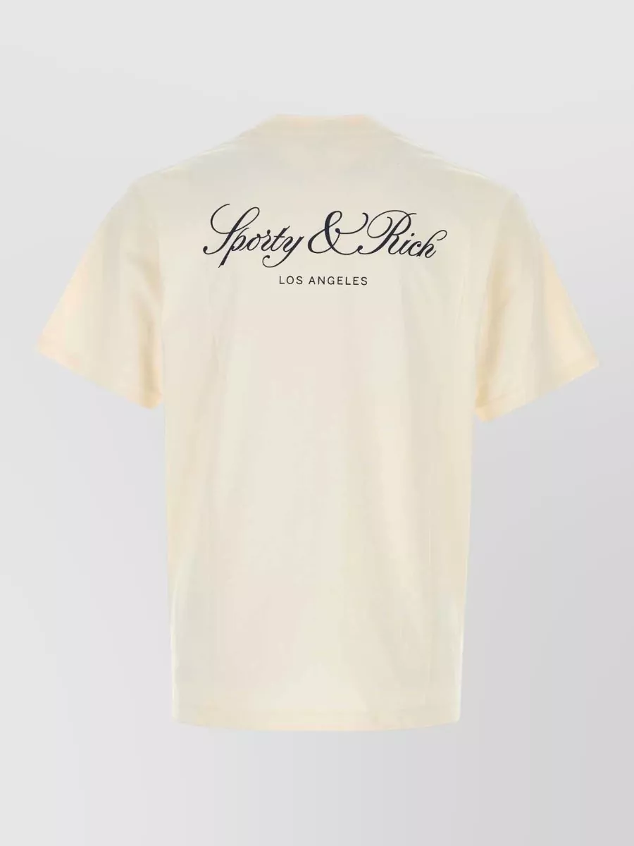 Sporty & Rich Cotton T-Shirt