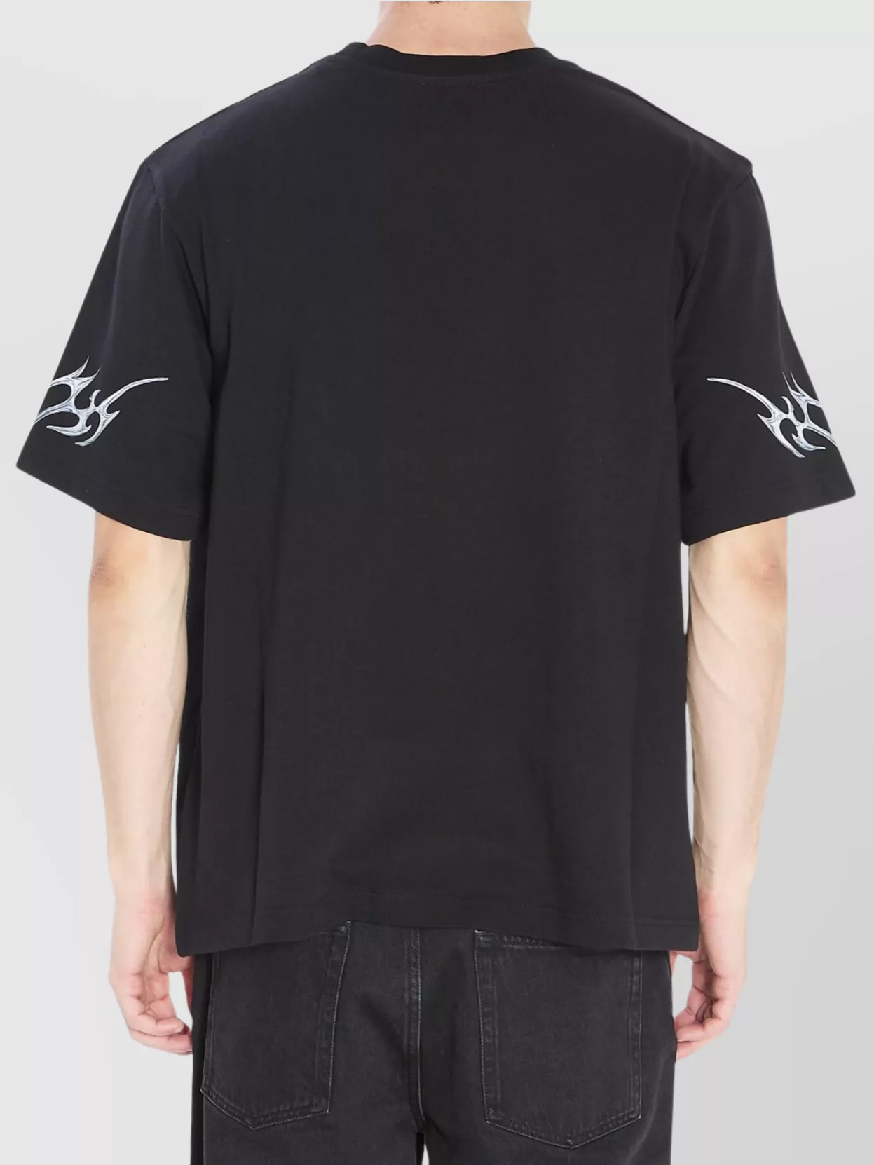 Casablanca Oversized Blades Graphic Print T-Shirt