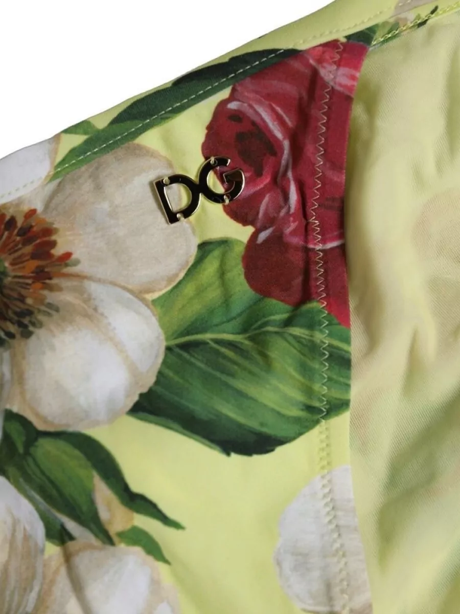 Dolce&Gabbana Floral Print Bikini Briefs