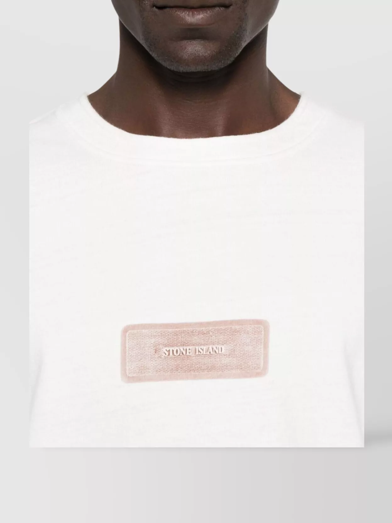 Stone Island Crew Neck Short Sleeve T-Shirt Design