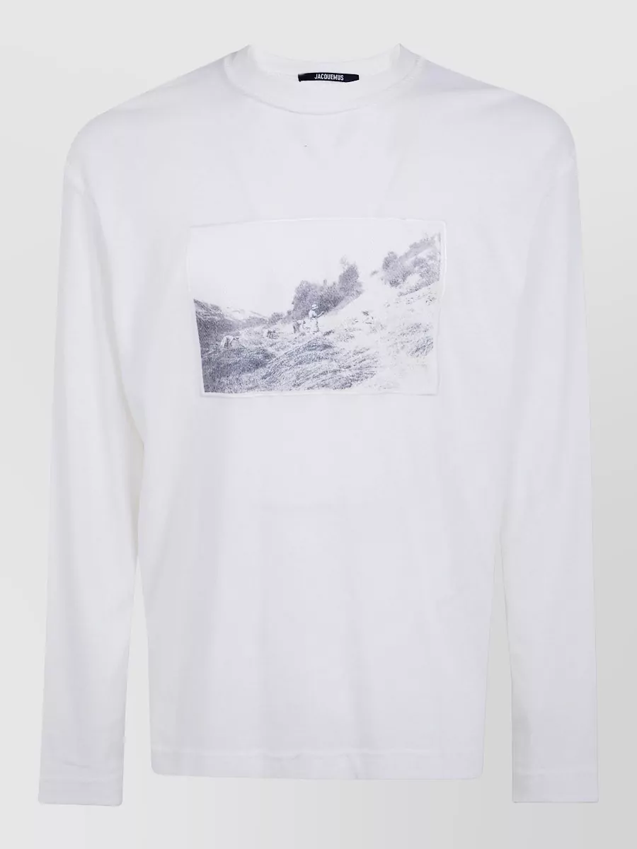 Jacquemus Cotton Long-Sleeve T-Shirt