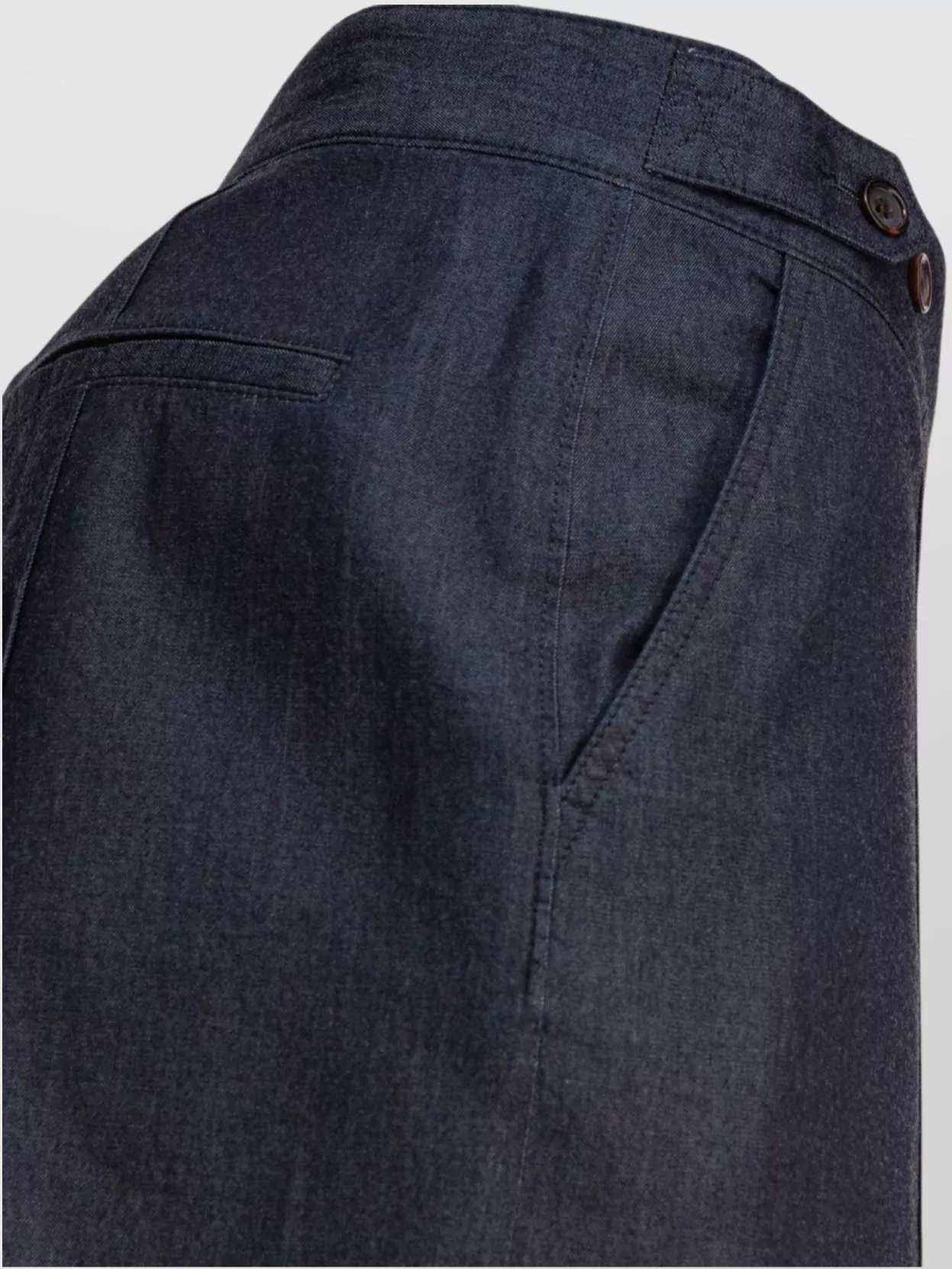 Shop Alexander Mcqueen Tailored Shorts With Back Pockets And Belt Loops
