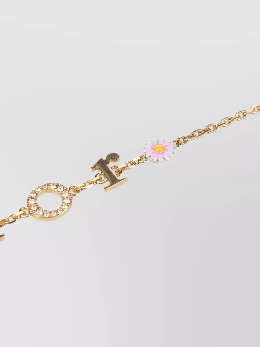 Christian Dior Crystal Pendant Necklace