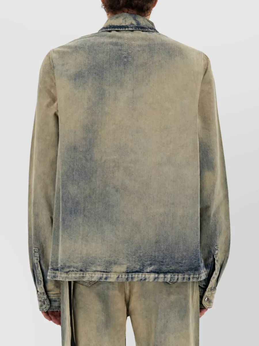 Rick Owens Drkshdw Single-Breasted Coat