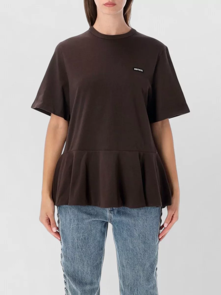Rotate peplum t-shirt