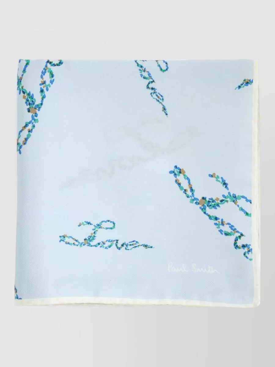 Paul Smith silk printed foulard