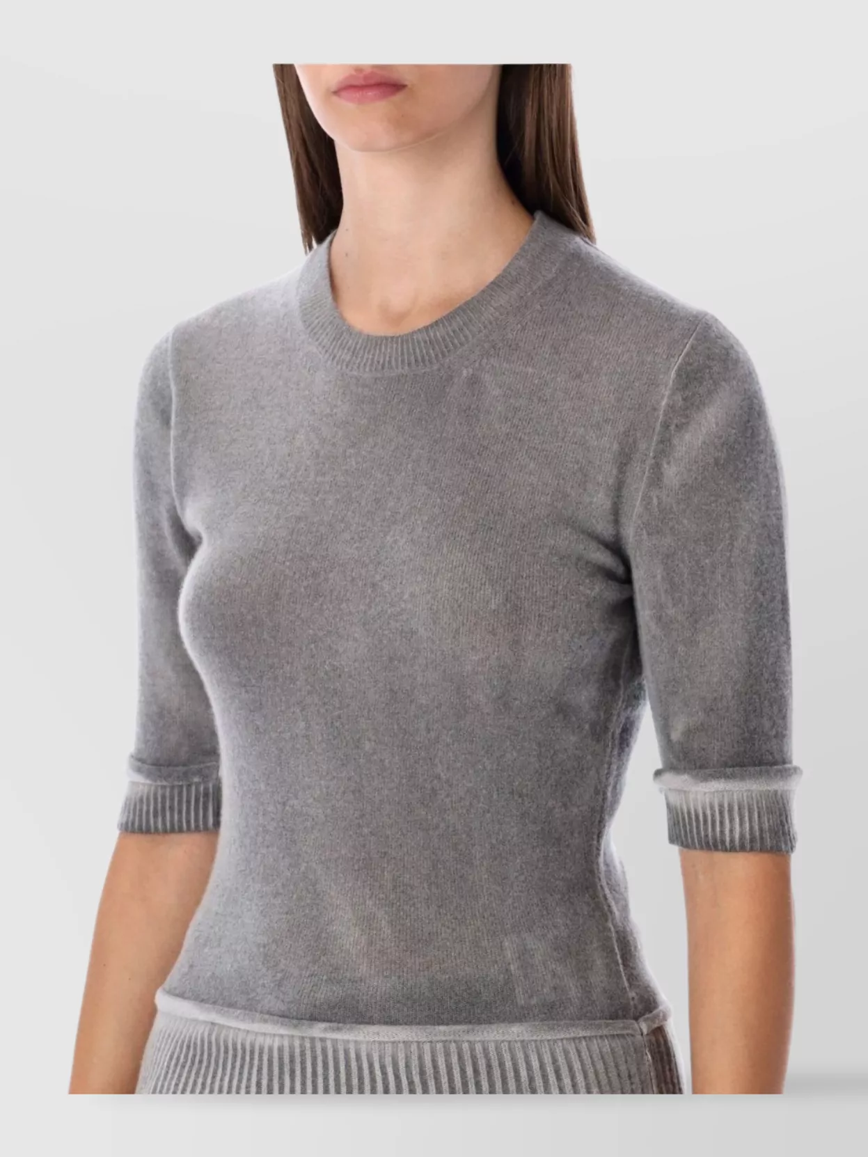 Our Legacy Soft Knit T-Shirt 3/4 Sleeves