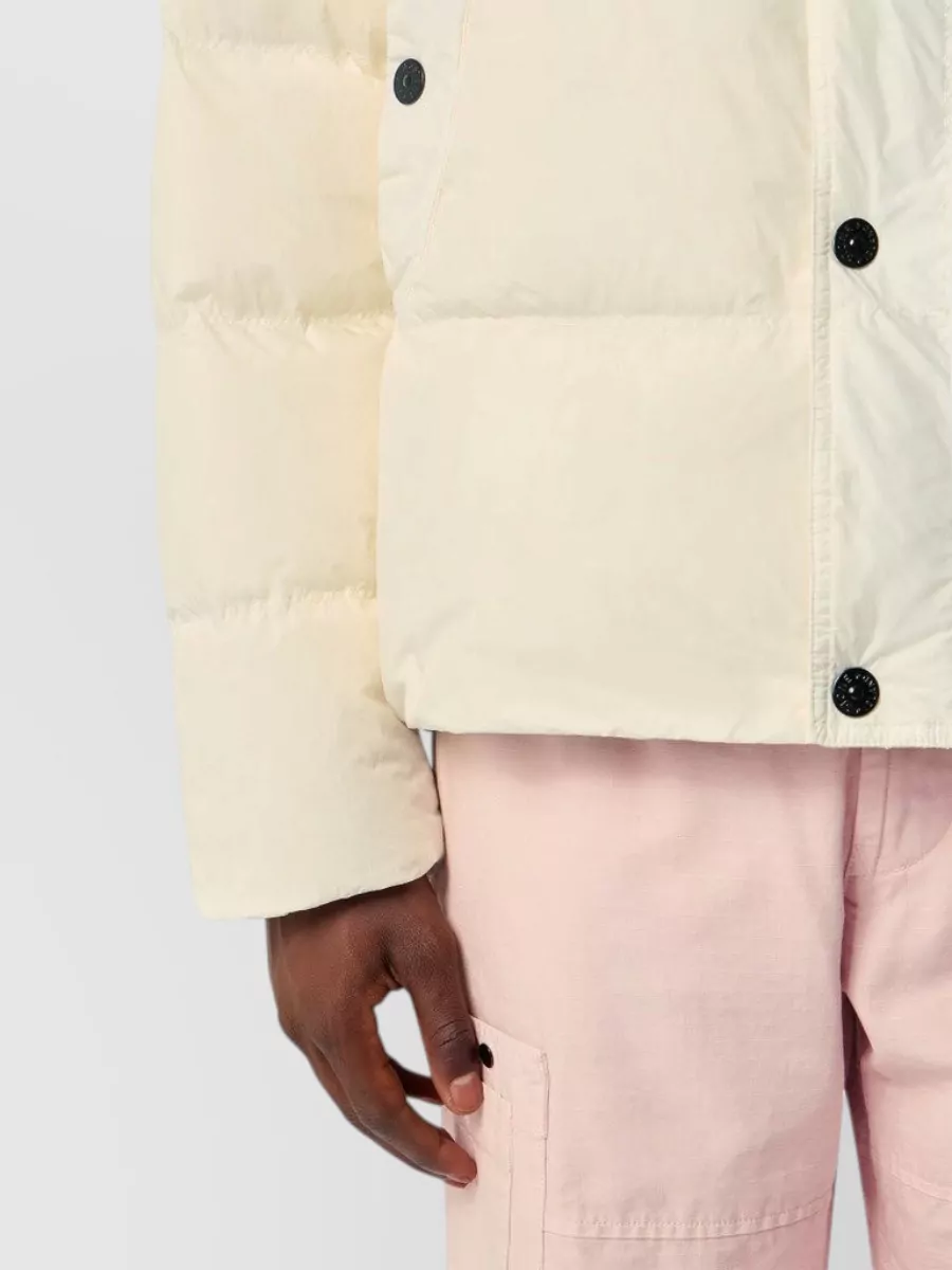 Stone Island Padded Stand Collar Coat