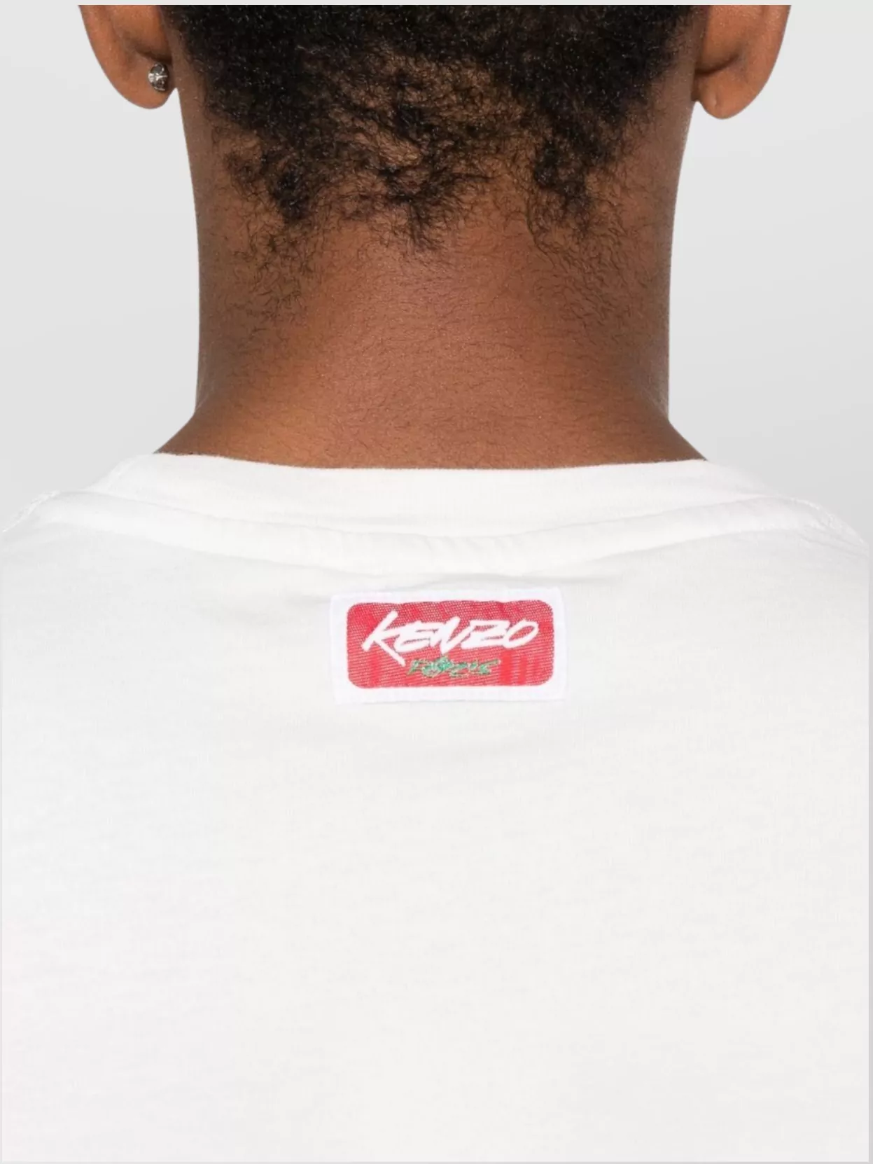 Kenzo Graphic Print Crew Neck T-Shirt