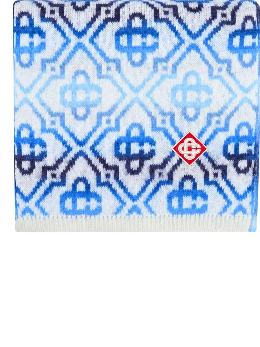 Casablanca wool scarf