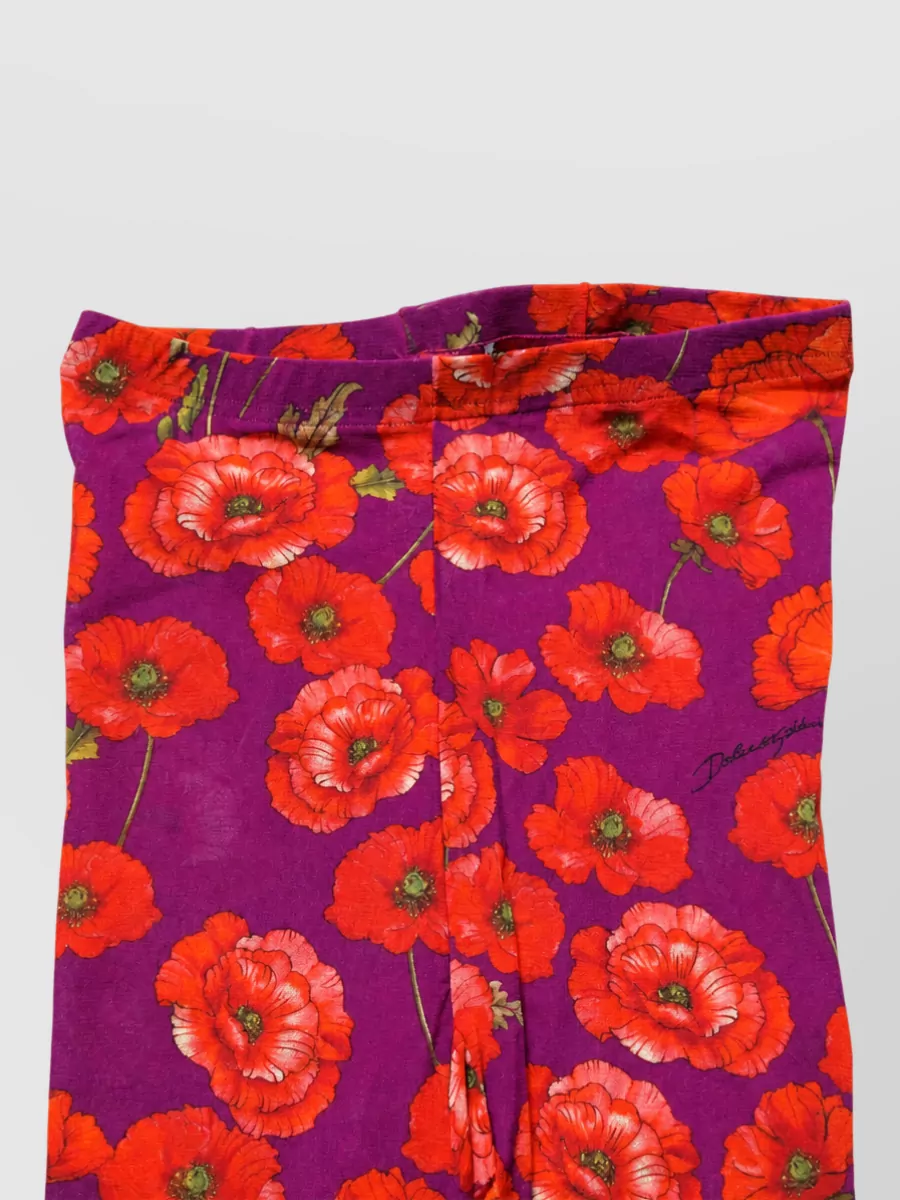 Dolce&Gabbana floral print tights