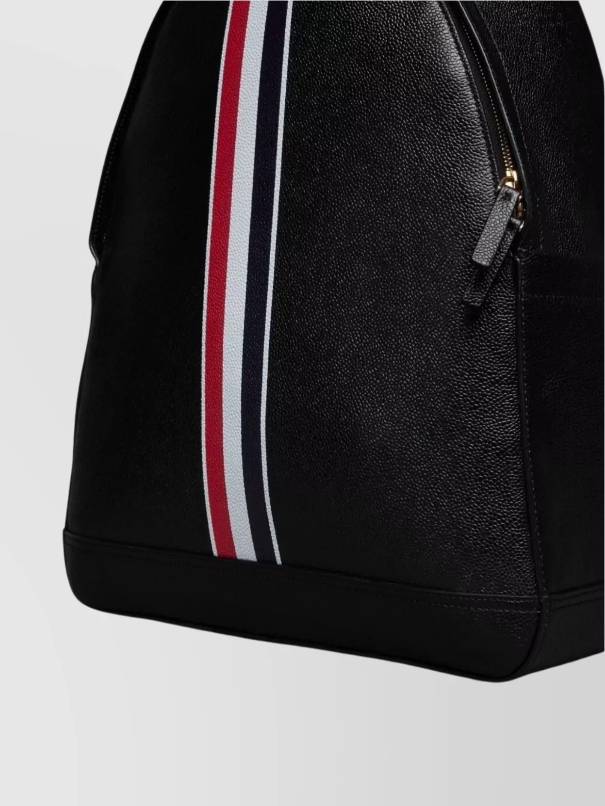 Thom Browne Striped Pattern Leather Backpack