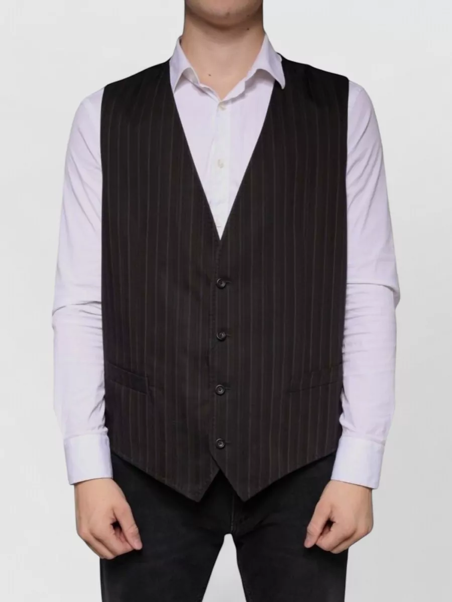 Dolce&Gabbana pinstripe vest