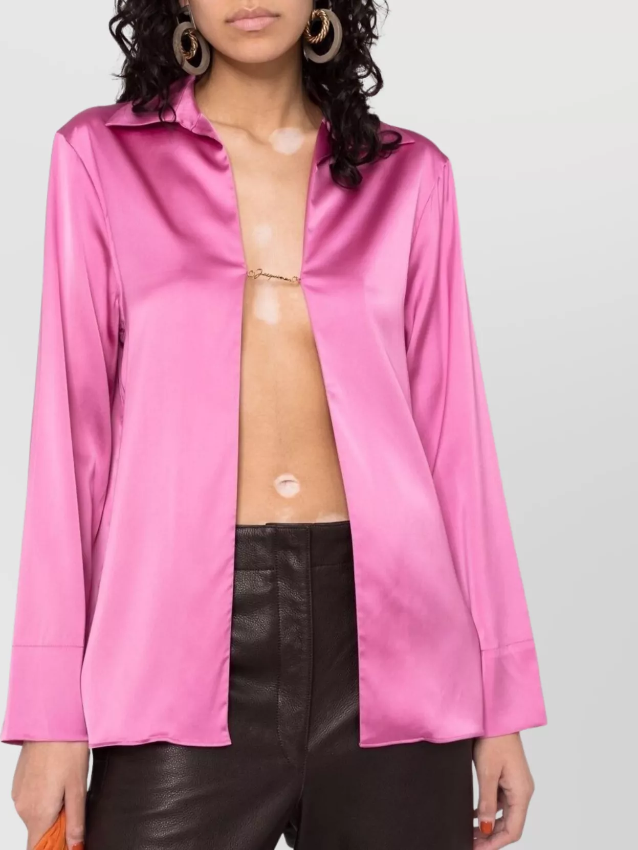 Jacquemus Night Shirt Gold Hardware